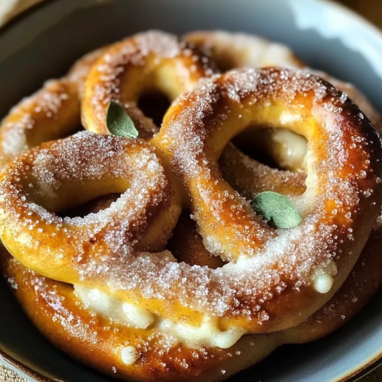 Cinnamon Sugar Soft Pretzels