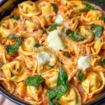CrockPot Chicken Tortellini