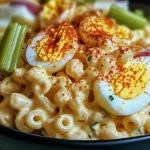 Deviled Egg Macaroni Salad