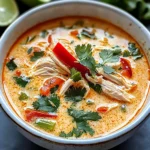 Easy Thai Coconut Chicken Soup