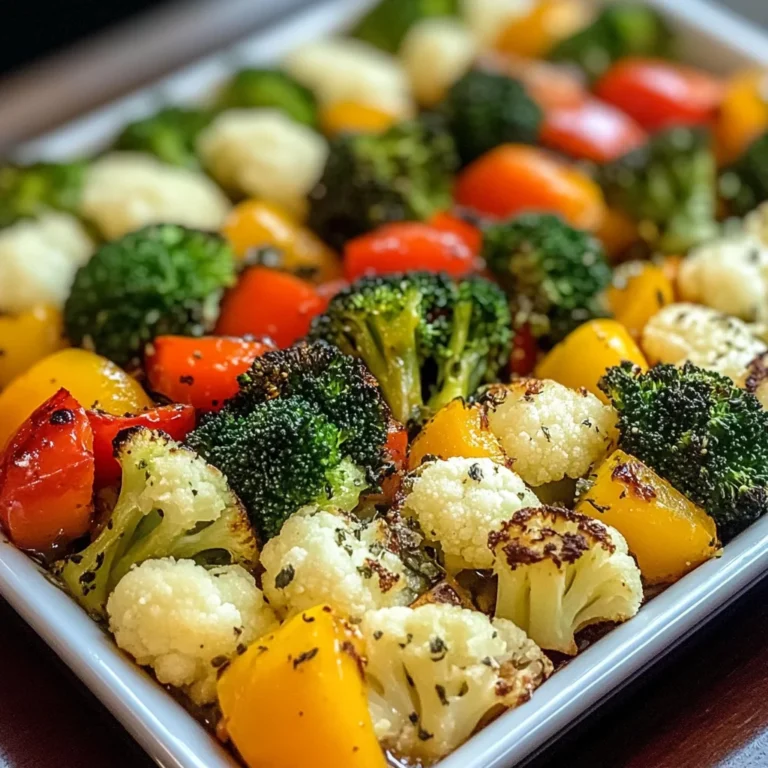 Garlic Roasted Vegetables