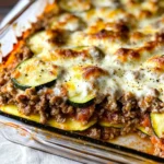 Ground Beef Zucchini Casserole