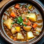 Hearty Lentil and Potato Soup