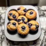Homemade Blueberry Protein Muffins