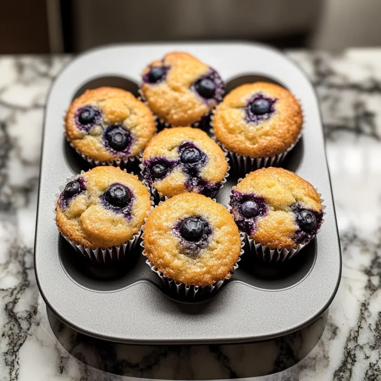 Homemade Blueberry Protein Muffins