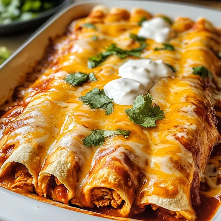 Homemade Easy Chicken Enchiladas