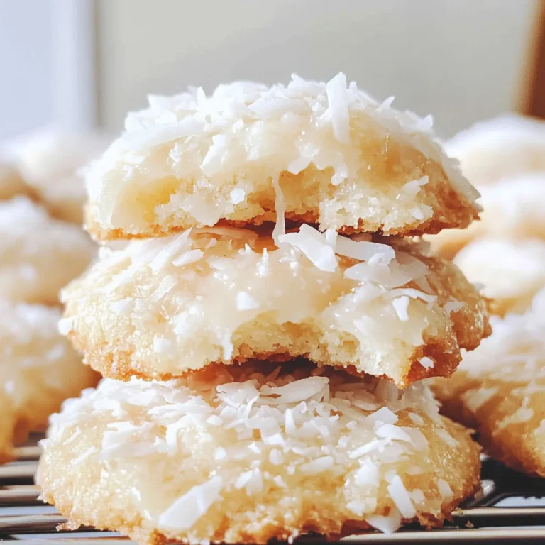 No-Bake Coconut Cookies