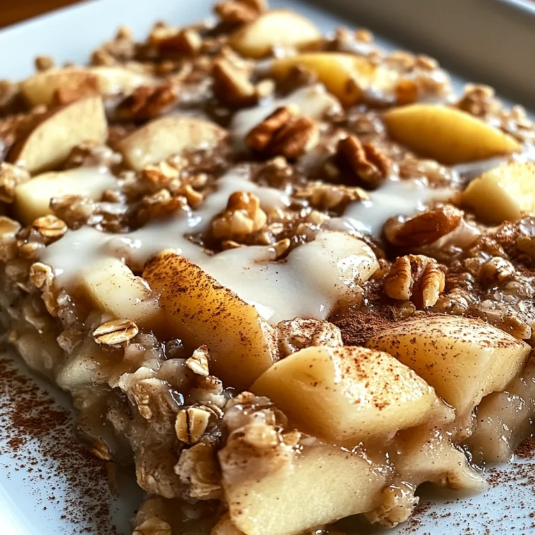 Oatmeal Apple Breakfast Bake