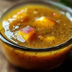 Peach Honey Dijon Balsamic Vinaigrette