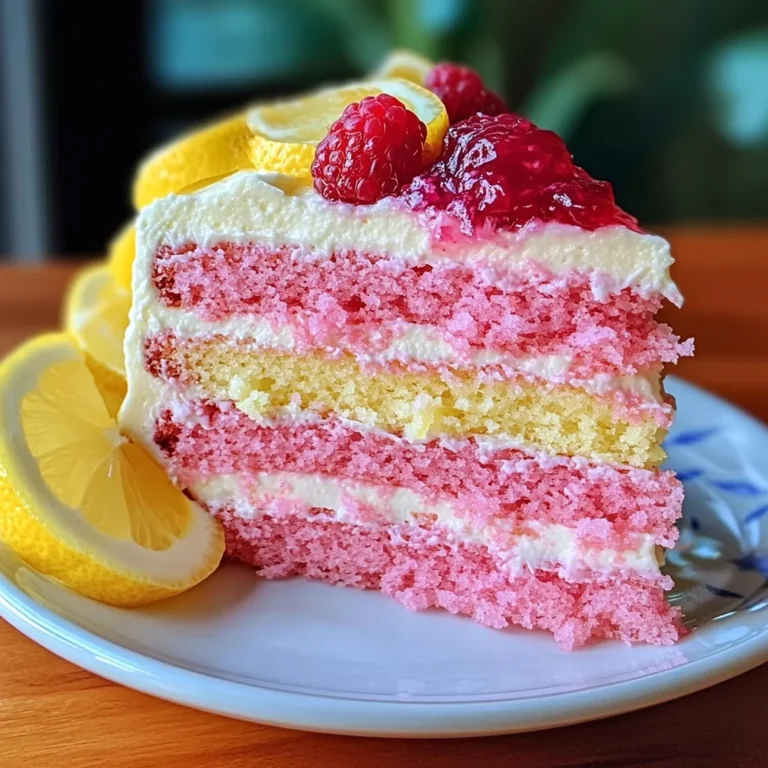 Pink Lemonade Cake
