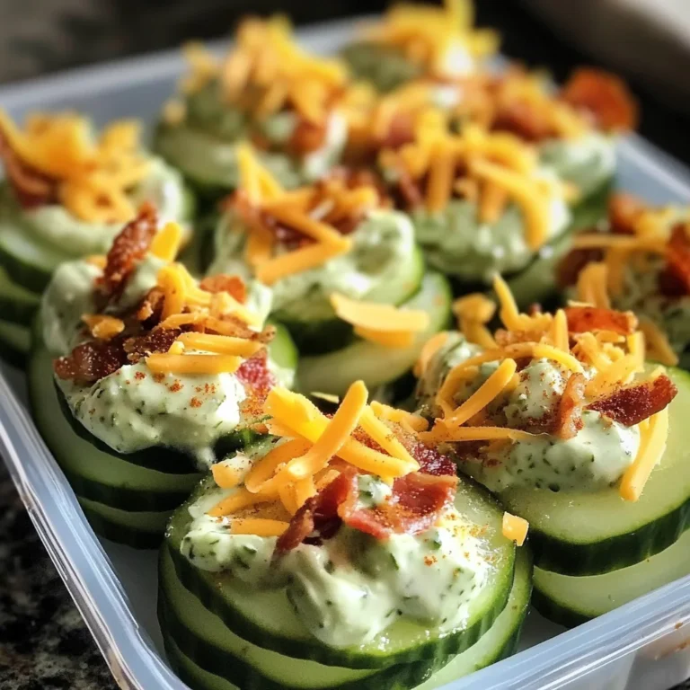 Quick and Flavorful Cucumber Snack