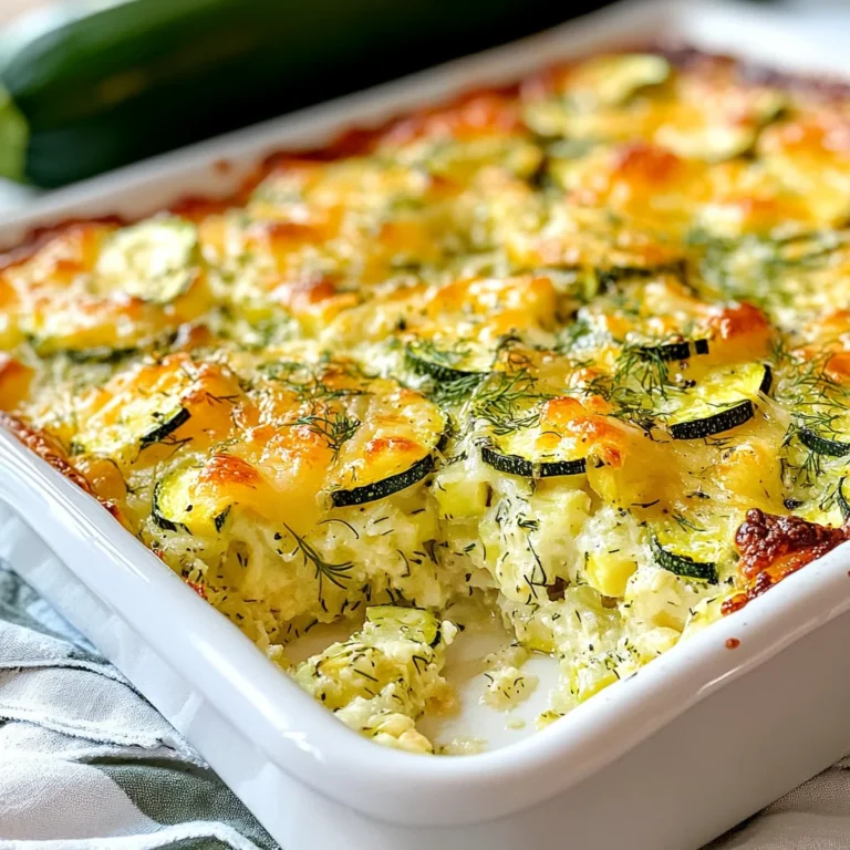 Simple Zucchini Dill Casserole - theamazingfood