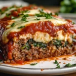 Stuffed Italian Meatloaf